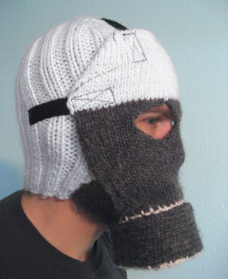 手編みガスマスク